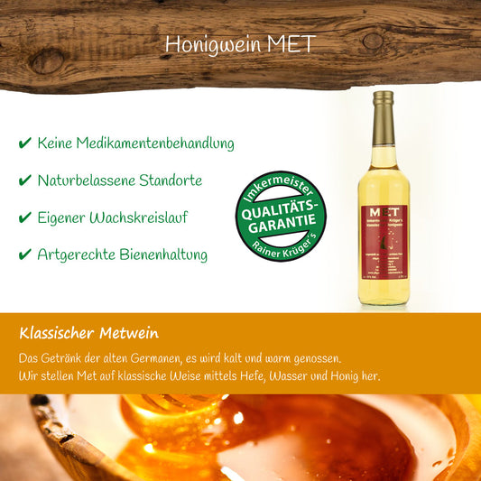 Honigwein MET (Honig MET) 0,75l