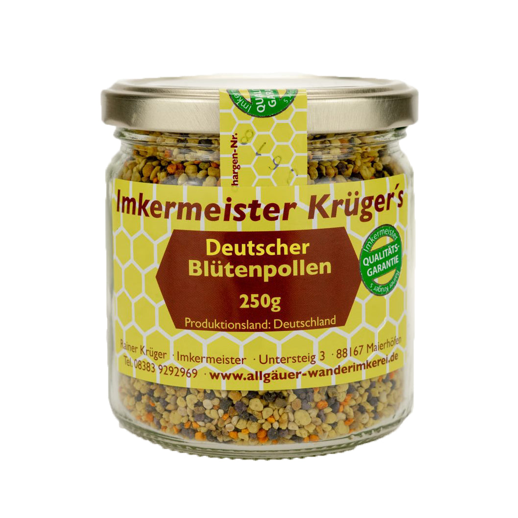 Deutscher Blütenpollen (getrocknet) 250g